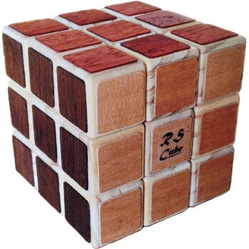 A 3x3x3 fully made of wood.